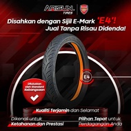 ARISUN TUBELESS TAYAR 70/80 & 70/90 & 80/90 & 90/90 & 100/80 & 110/80 & 140/80 & 110 / 70 TAYAR 13/1