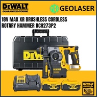 Dewalt DCH273P2 18V 24mm Brushless Cordless 3-Mode Rotary Hammer With 2 x 5ah Batteries (dch273) Max