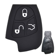 Buttons Silicone Key Holder For Mercedes CL600 C230 C240 C320 CL500 CL65 E320 E500 G500 SLK320