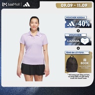 [CHỈ 10-11.9-VOUCHER 40%] adidas Golf Womens Ottoman Short Sleeve Polo Shirt Women Purple JN5749
