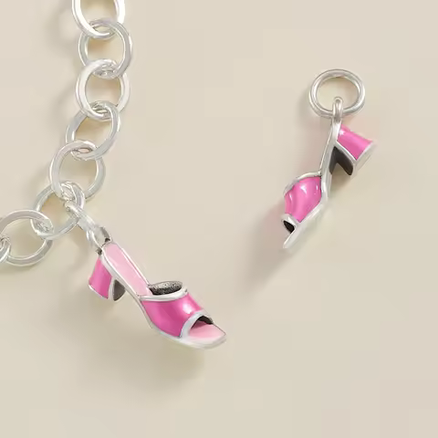 S925 sterling silver James Avery Enamel Slide Heels Charm