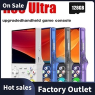 R36 Ultra Retro Handheld Video Game Console 4.0 Inch Screen 128GB 20000+ Games 3D Joystick Linux Por