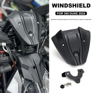 New Motorcycle Accessories Windshield Windscreen Front Wind Deflector Guard Black For 390 Duke 390Du