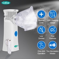 Cofoe Máy Phun Sương Phlegm Sạc USB Với Bộ Phụ Kiện Neb Máy Phun Sương Hen Suyễn Cầm Tay Mini Ho Cho