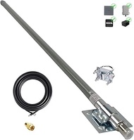 915Mhz HNT Bobcat Miner Antenna,Omni-Directional,10dbi 35inch.Waterproof,LMR400 40inch,RP-SMA Adapter