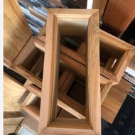 loster/lubang angin kayu jati ukuran  T 15cm x L 13 x P 50cm..