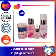 PAKET NIGHT GLOW FORTE/KLINIK justmine beauty skincare