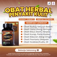 PROSKIN Kapsul Binahong Obat Gatal Kulit Jamur Panu Hapuran Kadas Kurap Eksim Kutu Air Psoriasis Ale