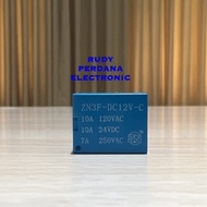 Relay 5 PIN 5P FOOT 12V 12 VOLT ZN3F-DC12V-C