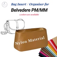 Bag Lover | Nylon Bag Insert For Belvedere PM MM Bag Organiser Bag Organizer Prevent Stain And Dirt 