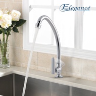 Elegance ก๊อกน้ำห้องครัว ก๊อกซิงค์ แบบตั้ง วัสดุทำจากซิงค์ โลหะผสม EG2676 JAGUAR COUNTER FAUCET-JAQU