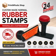 Custom Made Rubber Stamps | Cop Getah Biasa | Cop Syarikat | Cop Nama | Cop Alamat | Cop Berlogo | C