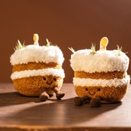 21cm Stuffed Toy Carrot Chocolate Birthday Cake Doll Toy Birthday Valentine Christmas Gift