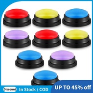 8 PCS Answer Buzzers Button Answer Buzzer Game Show Buzzer Recordable Button Classroom Buzzers for C
