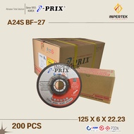 Batu Gerinda 5 Inch I-PRIX Poles 125 X 6 Mata Asah IPRIX Grinding 5" SET 200