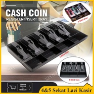 Cash Register Drawer, Cash Drawer, Cash Tray, Cash Cash Box 3 & 4 & 5 Compartment Drawer/