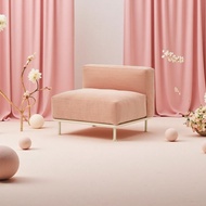 Dopamine Style Sofa Module Combination Light French Creamy Style Home Furniture Cotton Linen Fabric