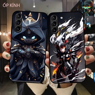 Samsung s23 5g / ss s23 plus glass phone case, cool vip powerful super robot case