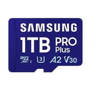SAMSUNG 三星 三星PRO Plus microSD 1TB U3A2V30/讀180M(MB-MD1T0SA)記憶卡