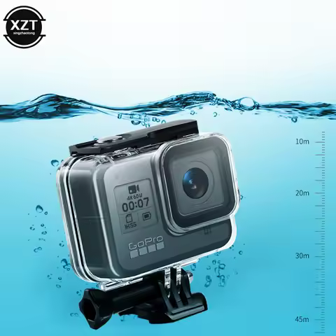 Waterproof Case For GoPro Hero 10 9 8 7 5 Underwater 60M Diving Housing Cover for GoPro Hero 5 6 7 9