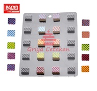Griya Cetakan Coklat Dadu Praline Box Thruffle 20 Cavity Plastik