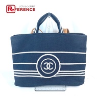 香奈兒 2040**** 牛仔布 CC Coco 標誌單肩包