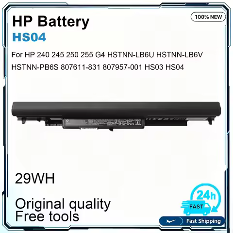 New HS04 Laptop Battery For HP 240 G6 245 G6 250 G6 255 G6 340 G4 HSTNN-LB6V HSTNN-LB6U 919701-850 H