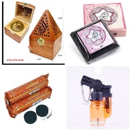 [Ready stock]Hot Sale Bukhoor Set oud mood Madinah Kasturi Kijang Free, Bakhoor Top Scent New Arriva