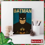 KAYU Batman Poster Wood Frame FILM 012