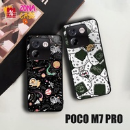 E1118 Softcase Glass Glitter poco M7 Pro Case hp poco M7 Pro Casing poco M7 Pro Silicone poco M7 Pro
