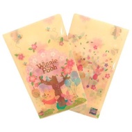 迪士尼 - 迪士尼 Disney Winnie The Pooh 正版 口罩 收納 口罩套 迷你 文件夾 票夾 分格 便攜 2020年款 小熊維尼