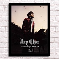 ◈﹉Jay Chou full album photo poster hanging painting living room bedroom study background wall photo frame decorative pai