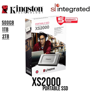 Kingston XS2000 USB 3.2 Gen 2 Pocket Sized Portable External SSD SXS2000 - 500GB/1TB/2TB