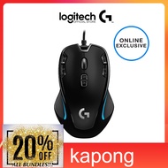 kapong Logitech G300s Optical Gaming Mouse (เมาส์เกมมิ่งแบบมีสาย)เมาส์เกมมิ่ง เมาส์มีไฟ เมาส์ไร้สาย