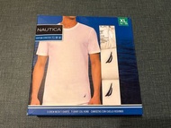 ［代購］nautica男圓領短袖T恤3入組S-XL黑白隨機 #1190065