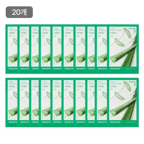 Innisfree Aloe Energy Mask 22mL x 20 sheets
