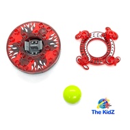 Lego Ninjago Spinner Flat 6x6x1 Transparent Red