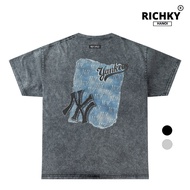 Wash Richky Hanoi Premium Mlb New York Ny Yankees Denim Patch