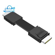 PCIe 4.0 Male to Male Transfer Cable for External GPU Dock Graphics Card PC Server for Oculink Adapt