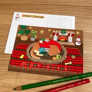 y星球_耶誕卡暖爐款