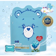 [LiQ x Care Bears] 3-in-1 Laundry Pods / Indoor Drying, 99% Deodorization (15 Pcs) Perfume Capsule L