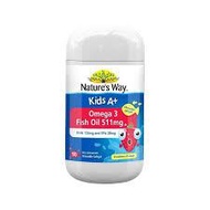 NATURE'S WAY KIDS A+ OMEGA 3 FISH OIL 50S