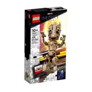 阿拉丁玩具 76217  LEGO樂高積木  Marvel系列 - 我是格魯特