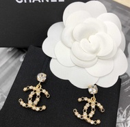 (原價出）全新 有單 Chanel cc earrings 吊墜耳環