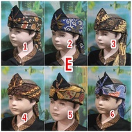 TRADITIONAL JAVANESE SUNDAN HEADBAND UK CHILDREN 1-10 YEARS BATIK TOP WITH HOLE (GS 03)