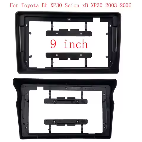 HAOCHEN 9 INCH Car Android Radio Stereo Player Frame Fascia For Toyota Scion Bb XB XP30 2003-2006 Le