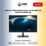 LENOVO THINKVISION P32pz-30 4K MINI LED CREATOR MONITOR