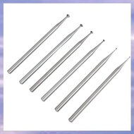 (V L A O)6Pcs 90o Burr Set - 3/32Inch Shank Jewelry Making Setting Burs for Lapidary 008-023