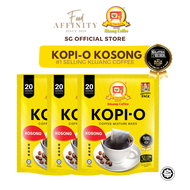 Bundle of 3 - Kluang Coffee Cap TV Kopi-O Kosong 10gm x 20 sachets - by Food Affinity
