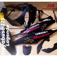 COVERSET HLD LAGENDA 115FI/CARB HAYABUSA (Siap Tampal)